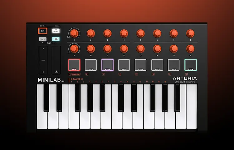 Arturia MiniLab MKII Orange Edition