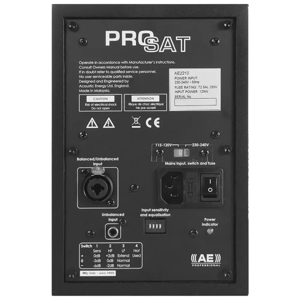 Acoustic Energy Pro Sat (Tek)