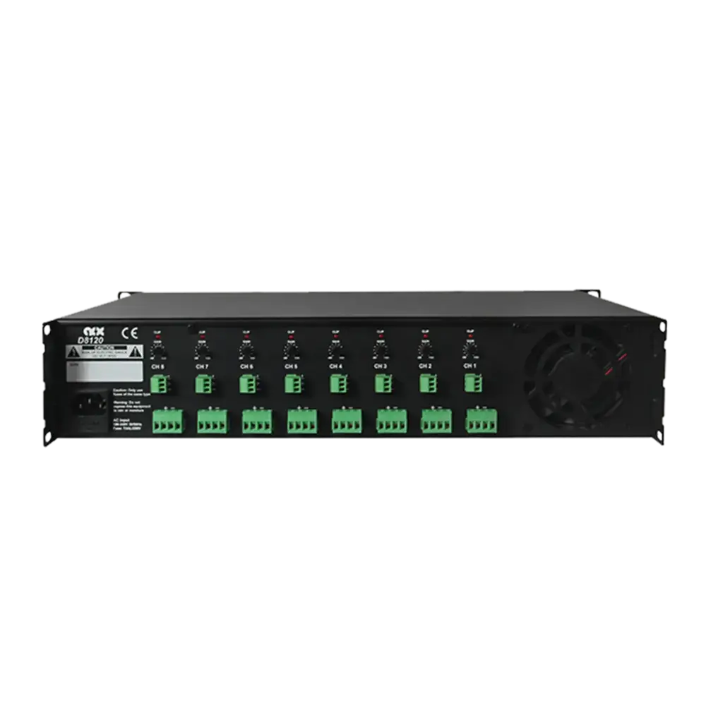 ACX D1660 16 Kanal 16x60 Watt Power Amfi
