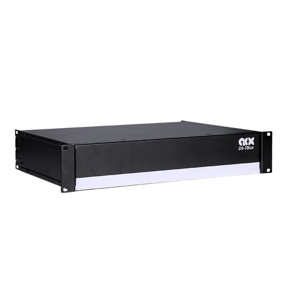 ACX D8-TBox 8 Kanal 8x70/100v Watt Power Amfi