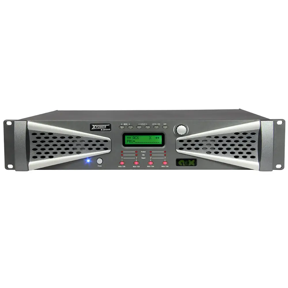 ACX X2000D 4Kanal 4x500 Watt Power Amfi