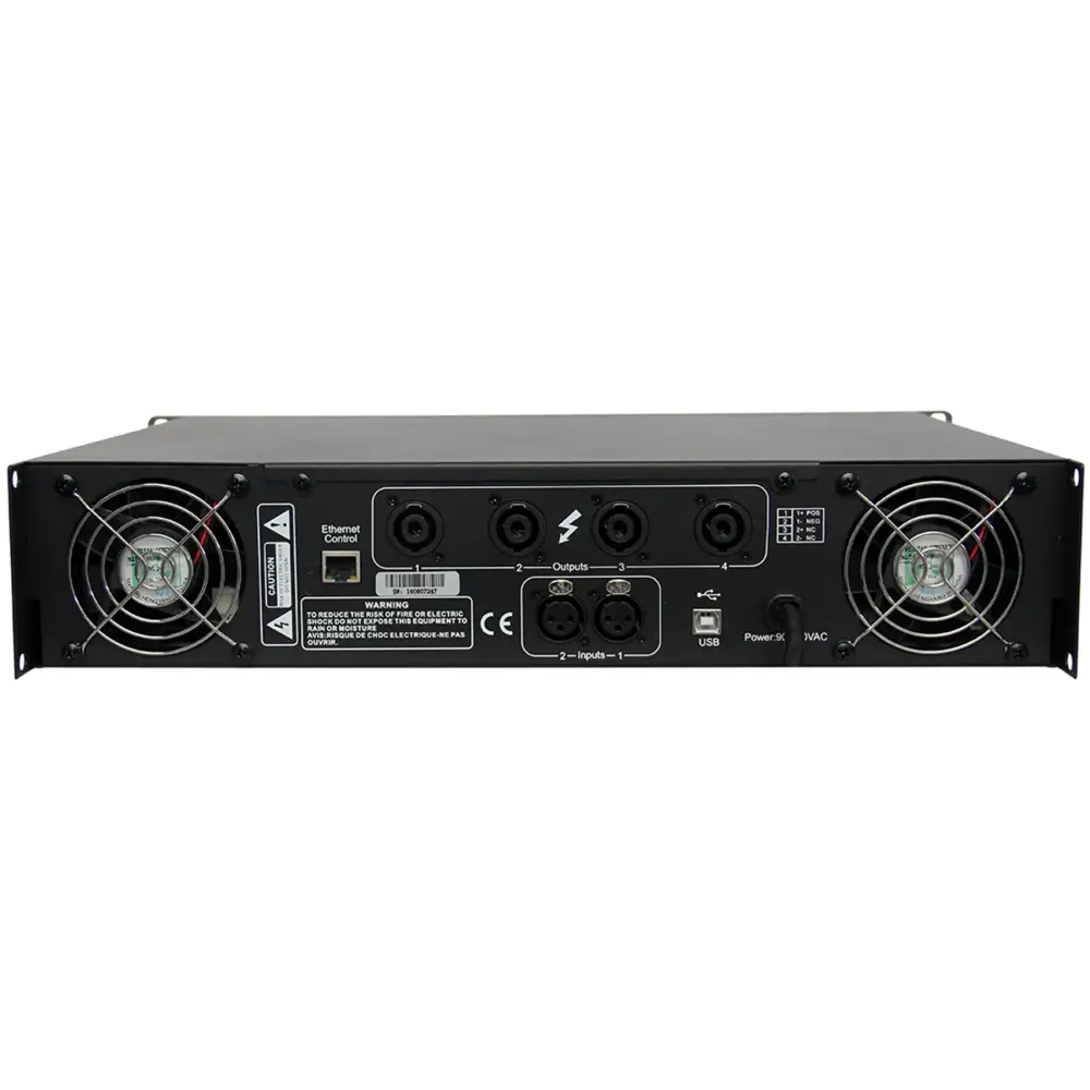 ACX X2000D 4Kanal 4x500 Watt Power Amfi