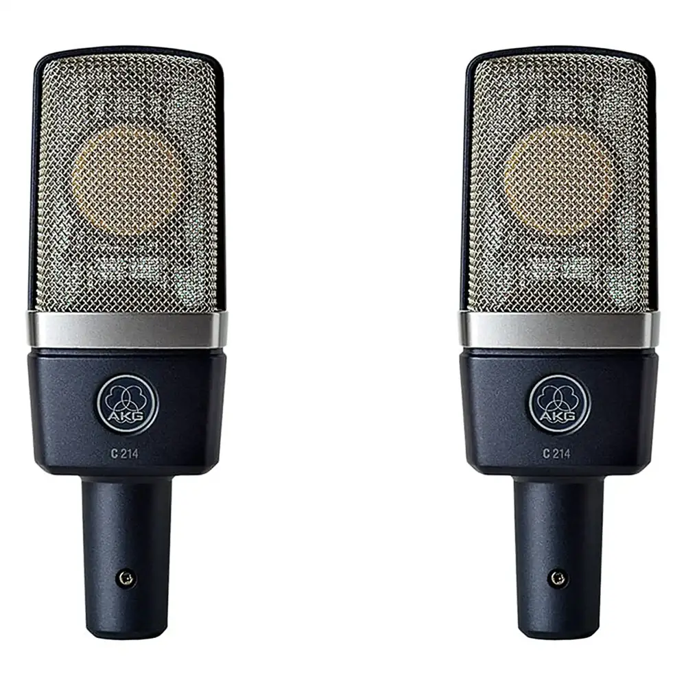 AKG C214 Matched Pair Stereo Mikrofon Set