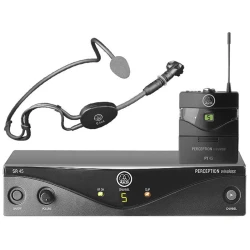 AKG - AKG WMS45 SPORTS SET BD A Kablosuz Headset Mikrofon AKG - AKG WMS45 SPORTS SET BD A Kablosuz Headset Mikrofon