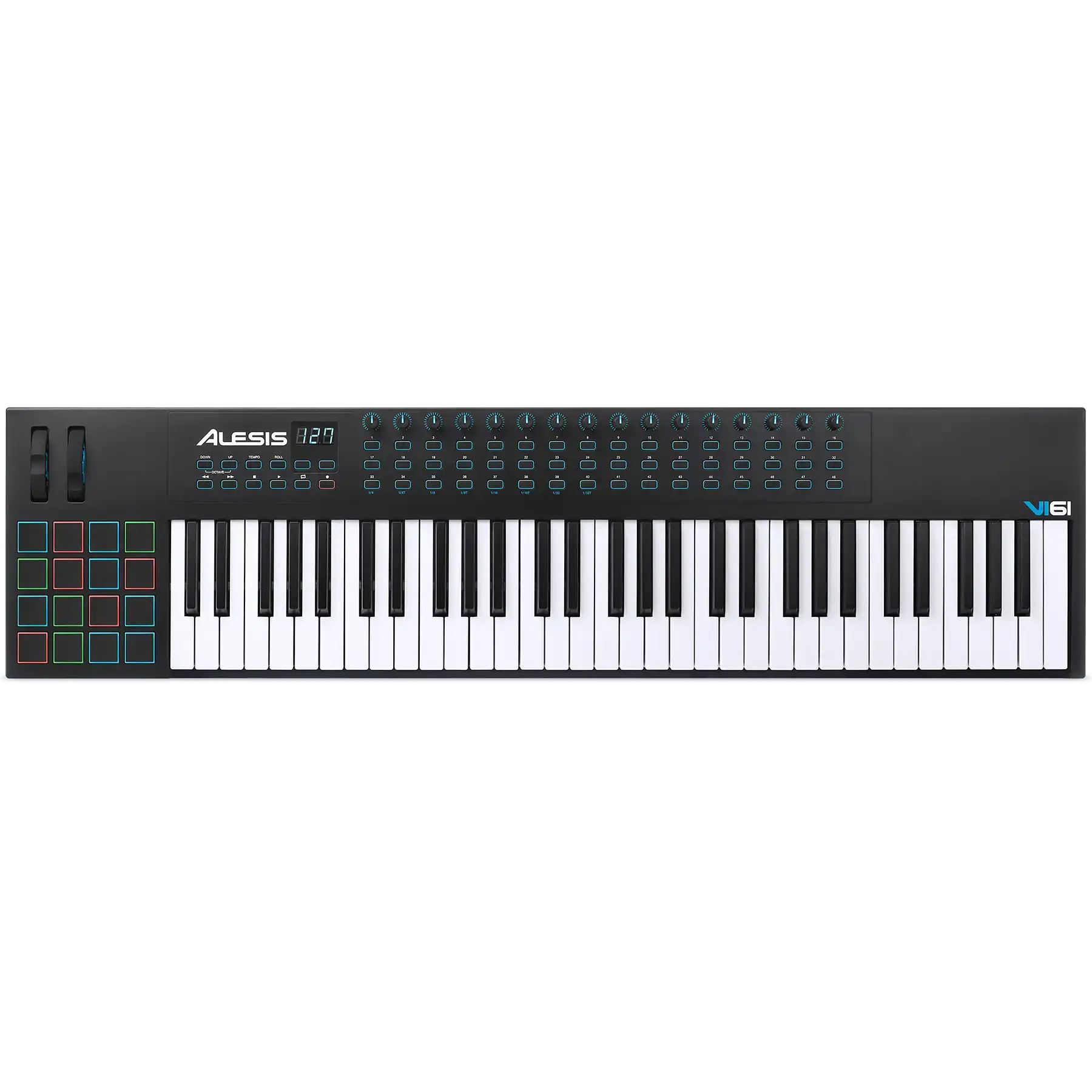 Alesis midi keyboard 61 outlet keys