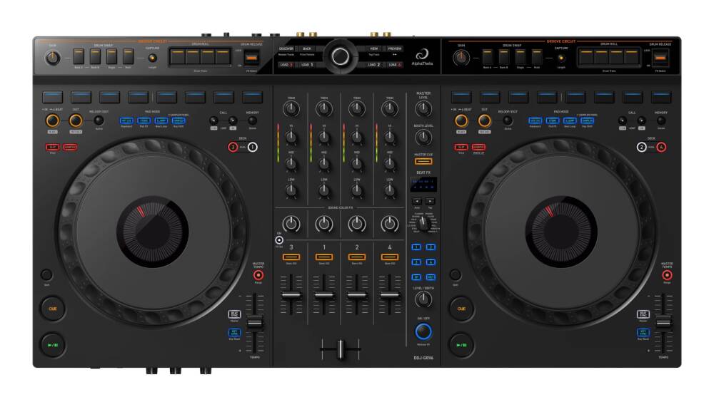 AlphaTheta DDJ-GRV6 4 Kanal DJ Controller