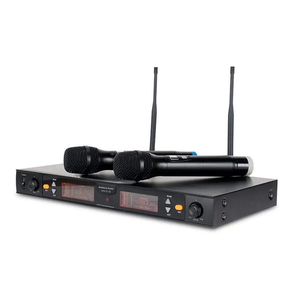 American Audio WM-219 Çift El Mikrofon Seti
