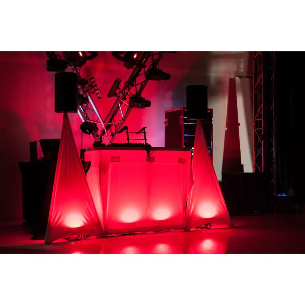 American DJ Mega Go Flood Par Şarjlı RGB Efekt Işığı