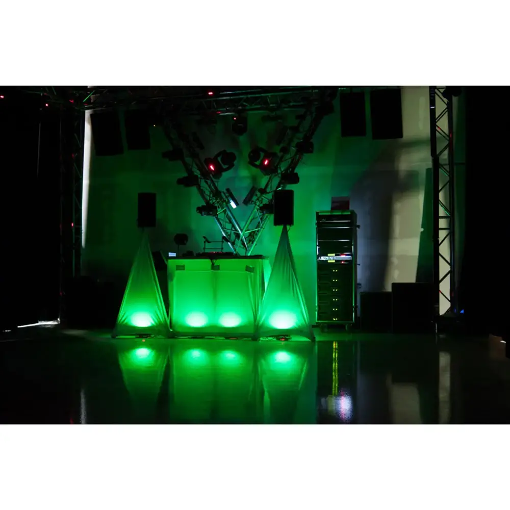 American DJ Mega Go Flood Par Şarjlı RGB Efekt Işığı