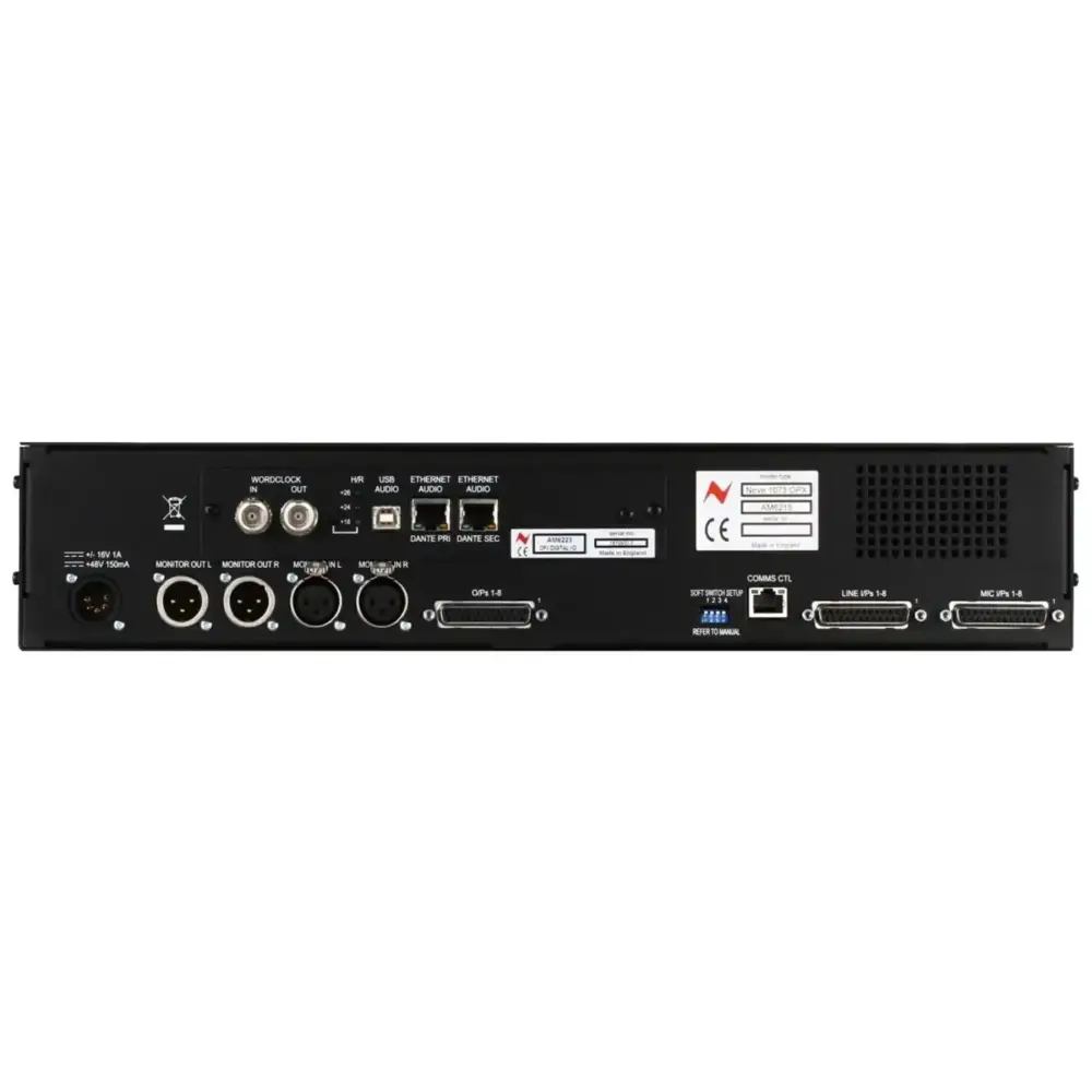 AMS Neve 1073OPX | 8-Kanallı Mikrofon Preamp + Remote Kontrol/USB/Dante Opsiyon Kartlı