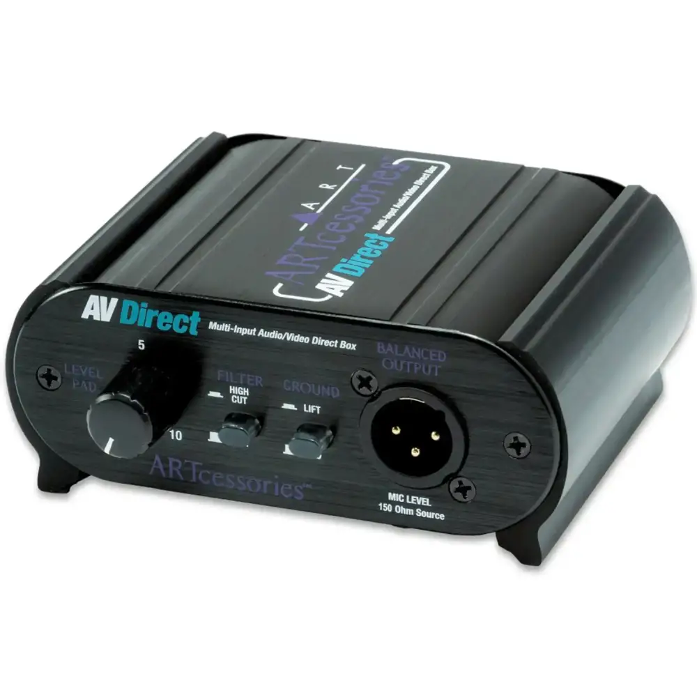 ART AV Direct - Audio - Video DI Box
