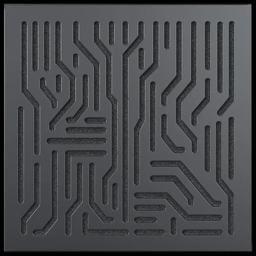 Artnovion Azteka (Noir) | Bass Trap HP (2 ADET 60 X 60 CM)