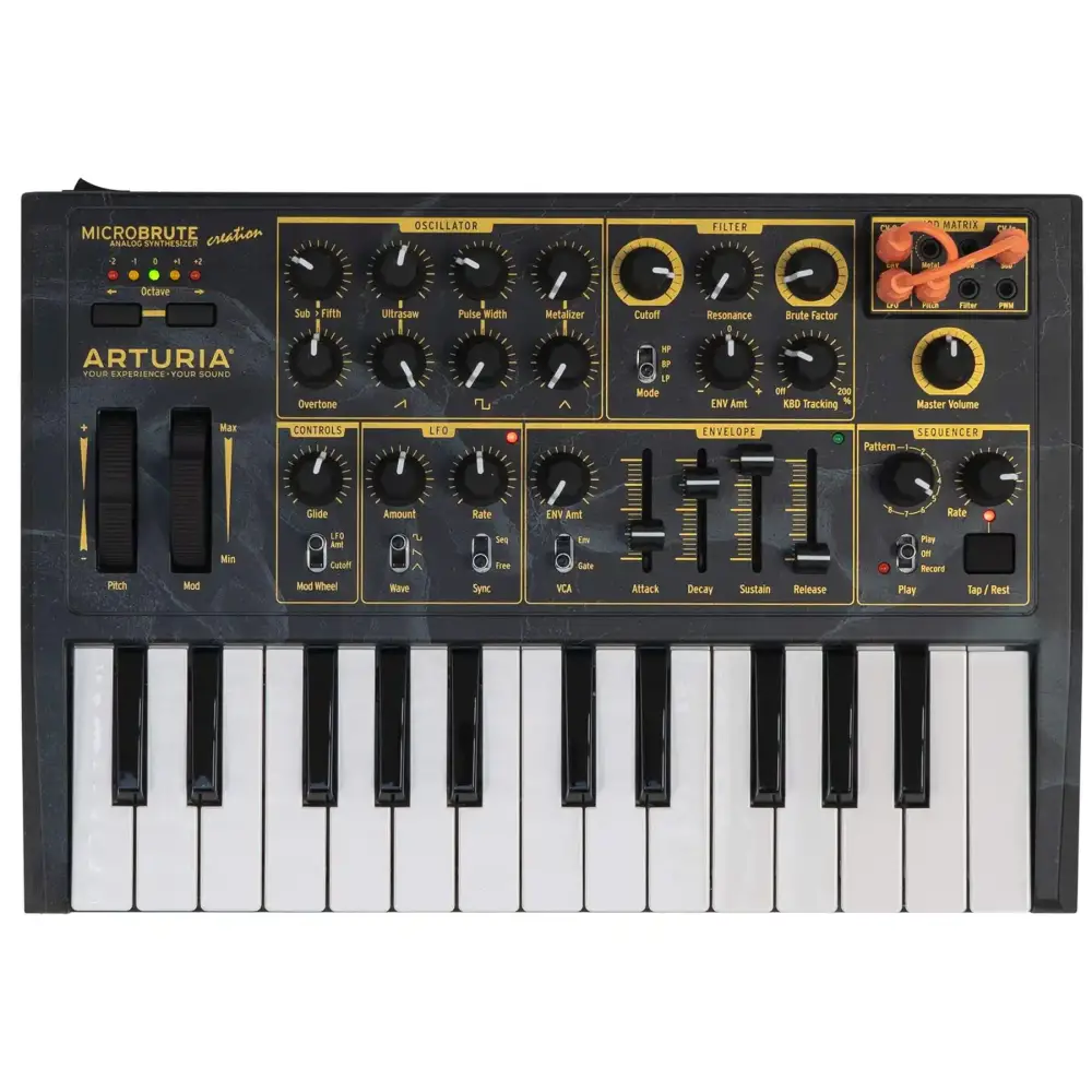 Arturia MicroBrute Creation Edition Analog Synthesizer