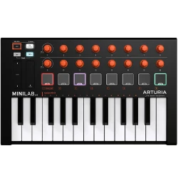 Arturia MiniLab MKII Orange Edition - Thumbnail