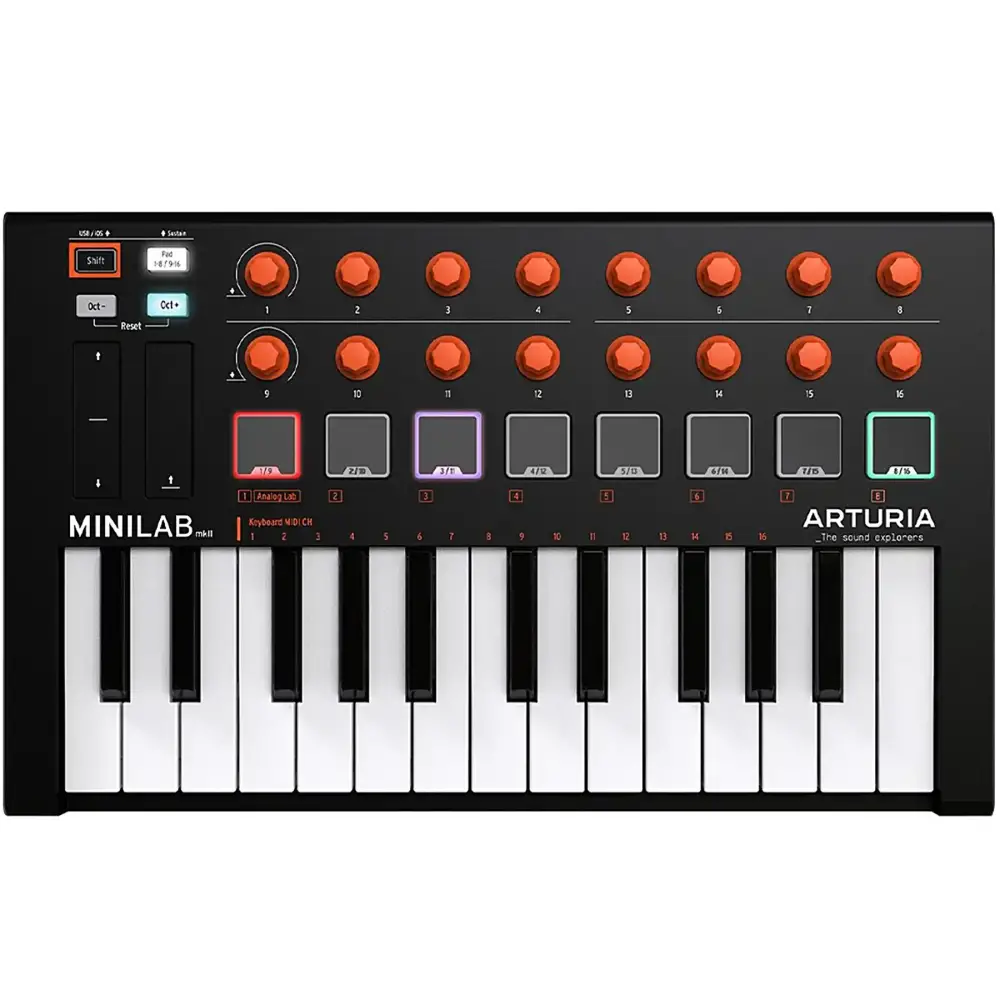 Arturia MiniLab MKII Orange Edition