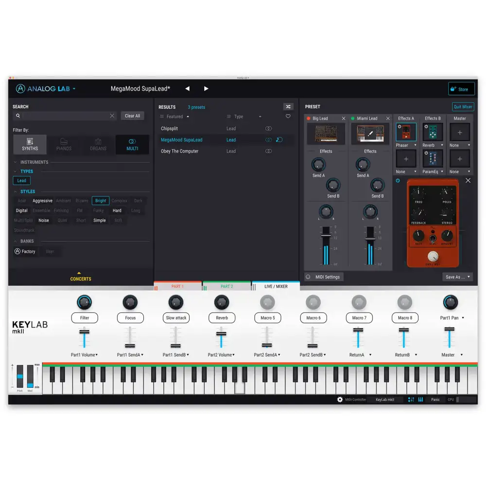 Arturia V Collection 7 Gelişmiş Synth Yazılım Paketi