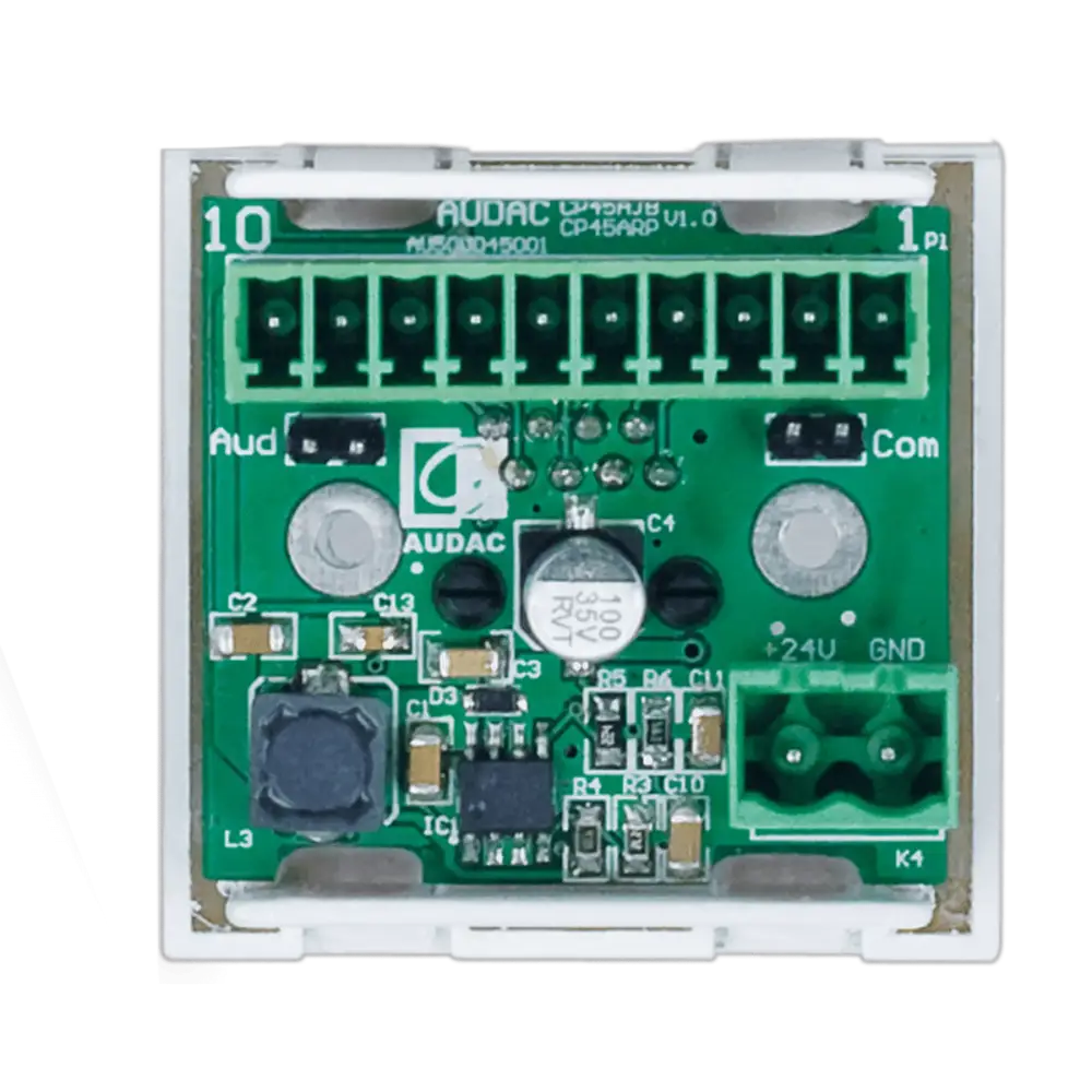 Audac CP45ARJ/W RJ45 Duvar Paneli