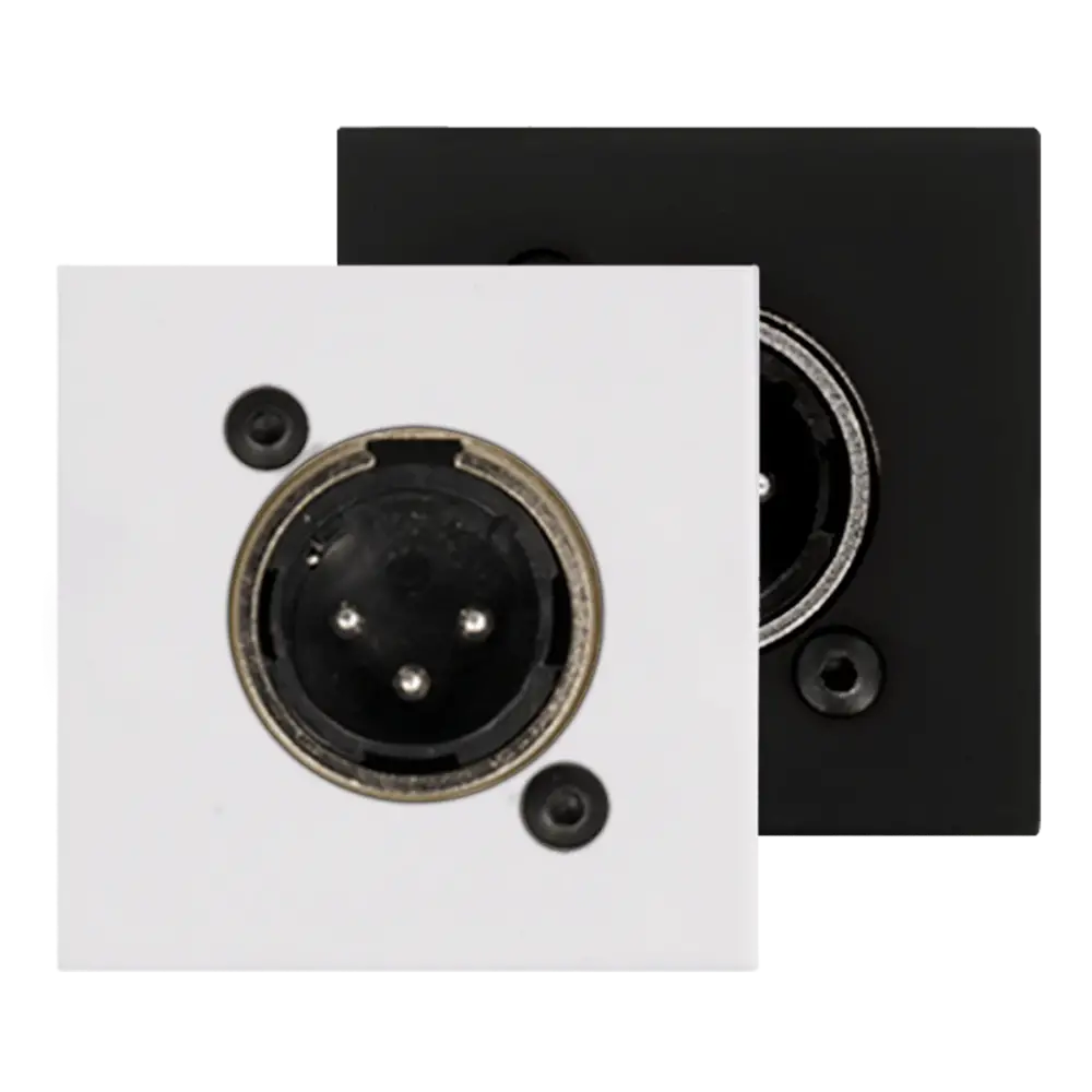Audac CP45XLM/W XLR Erkek Duvar Paneli