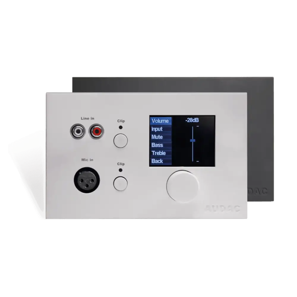 Audac DW5066/B Duvar Kontrol Paneli M2 için