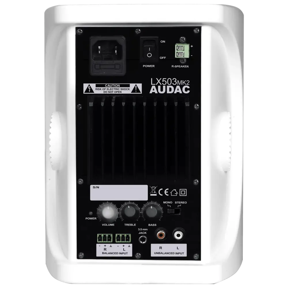 Audac LX503MK2/W Aktif/Pasif Duvar Tipi Hoparlör