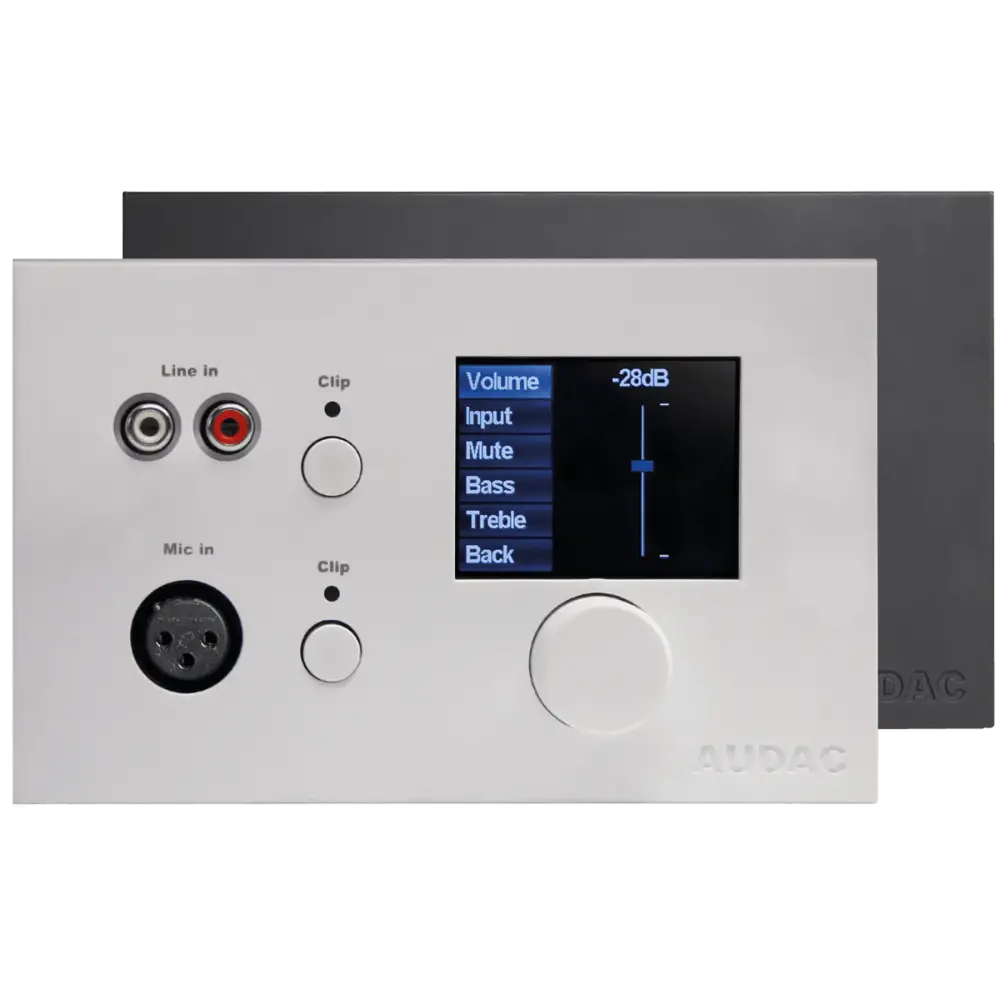 Audac MWX65/B Tam Duvar Kontrol Paneli MTX için