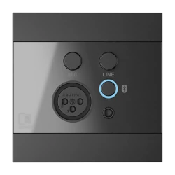 Audac WP225/B Duvar Mikrofon, Line ve Bluetooth Bağlantı Paneli - Thumbnail