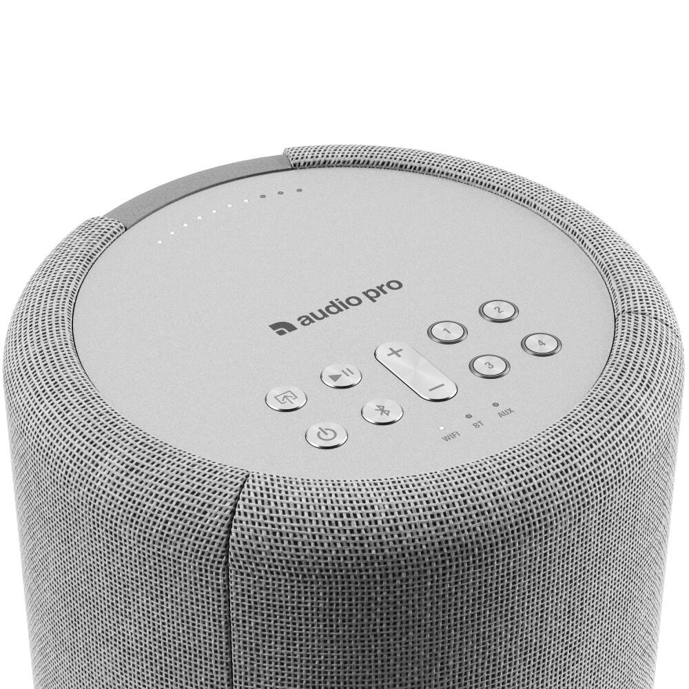 Audio Pro A10 MkII Multiroom Akıllı Ev Hoparlörü (Açık Gri)