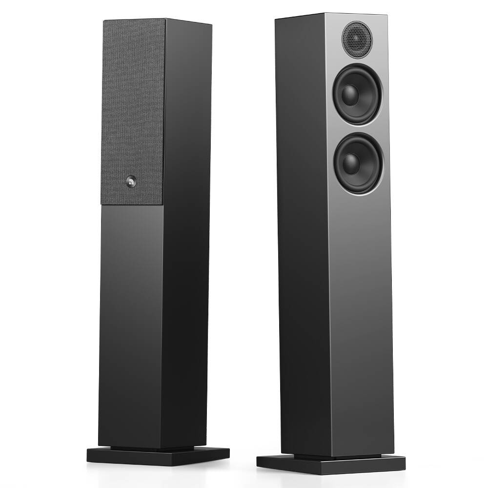 Audio Pro A38 Siyah Aktif Kule Tipi Hoparlör (Multiroom)