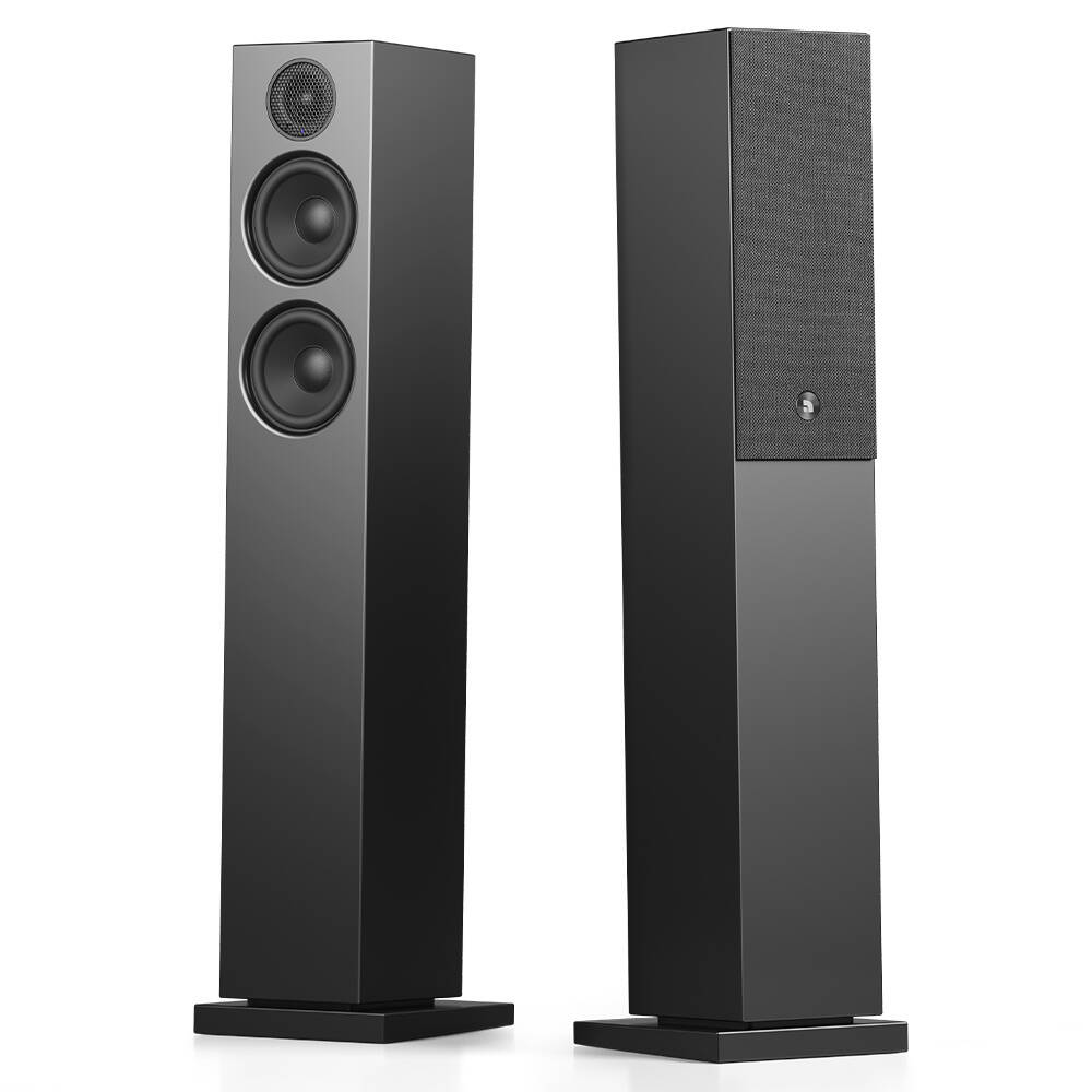 Audio Pro A38 Siyah Aktif Kule Tipi Hoparlör (Multiroom)