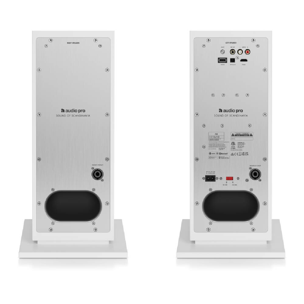 Audio Pro A48 Beyaz Kule Tipi Akti Hoparlör Seti (Multiroom)