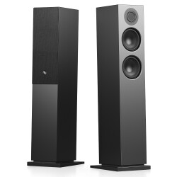 Audio Pro - Audio Pro A48 Siyah Kule Tipi Akti Hoparlör Seti (Multiroom)