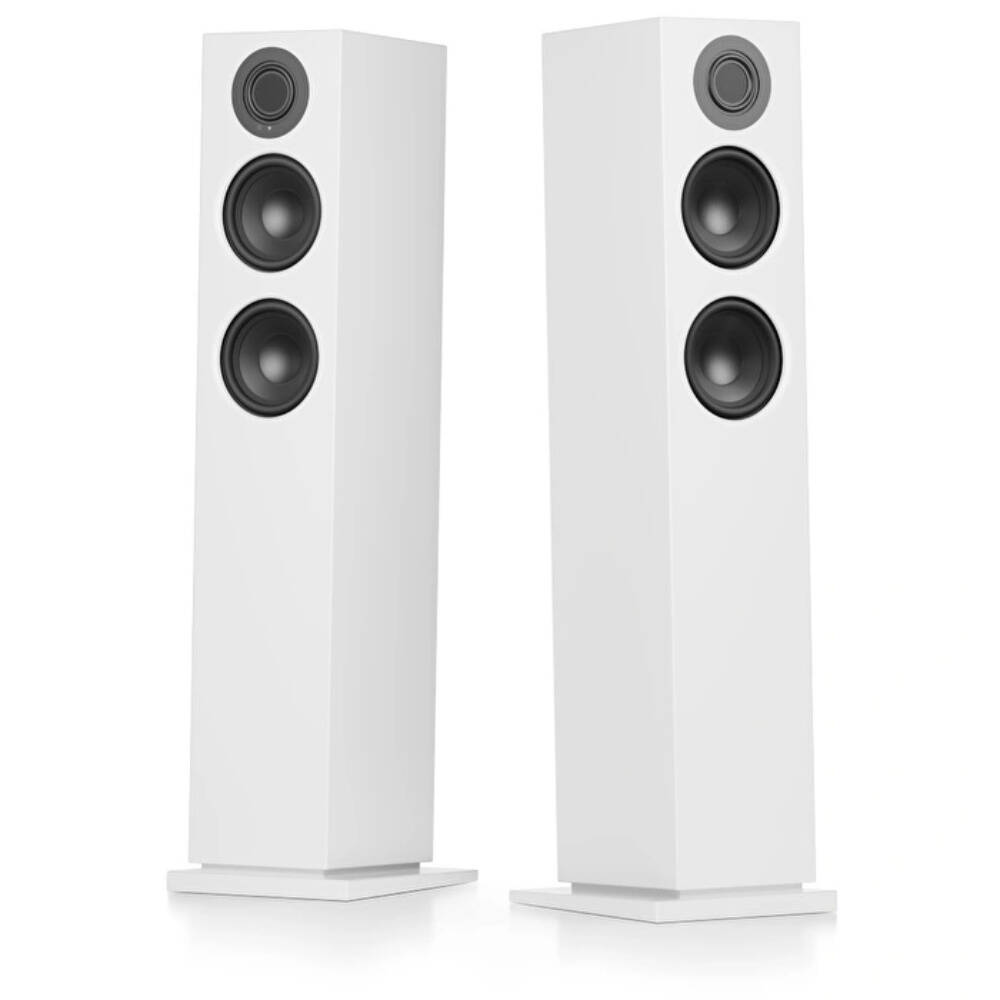 AUDIO PRO A48+SW-10 2+1 Aktif Multiroom Akıllı Ev Hoparlörü Seti (Beyaz)