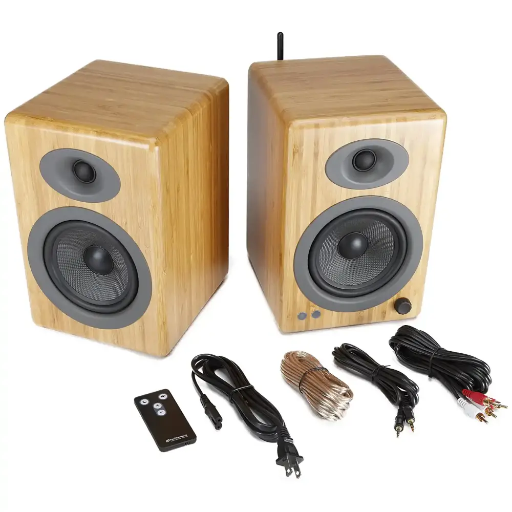 Audioengine A5+ Aktif Bluetooth Hoparlör (Bambu)