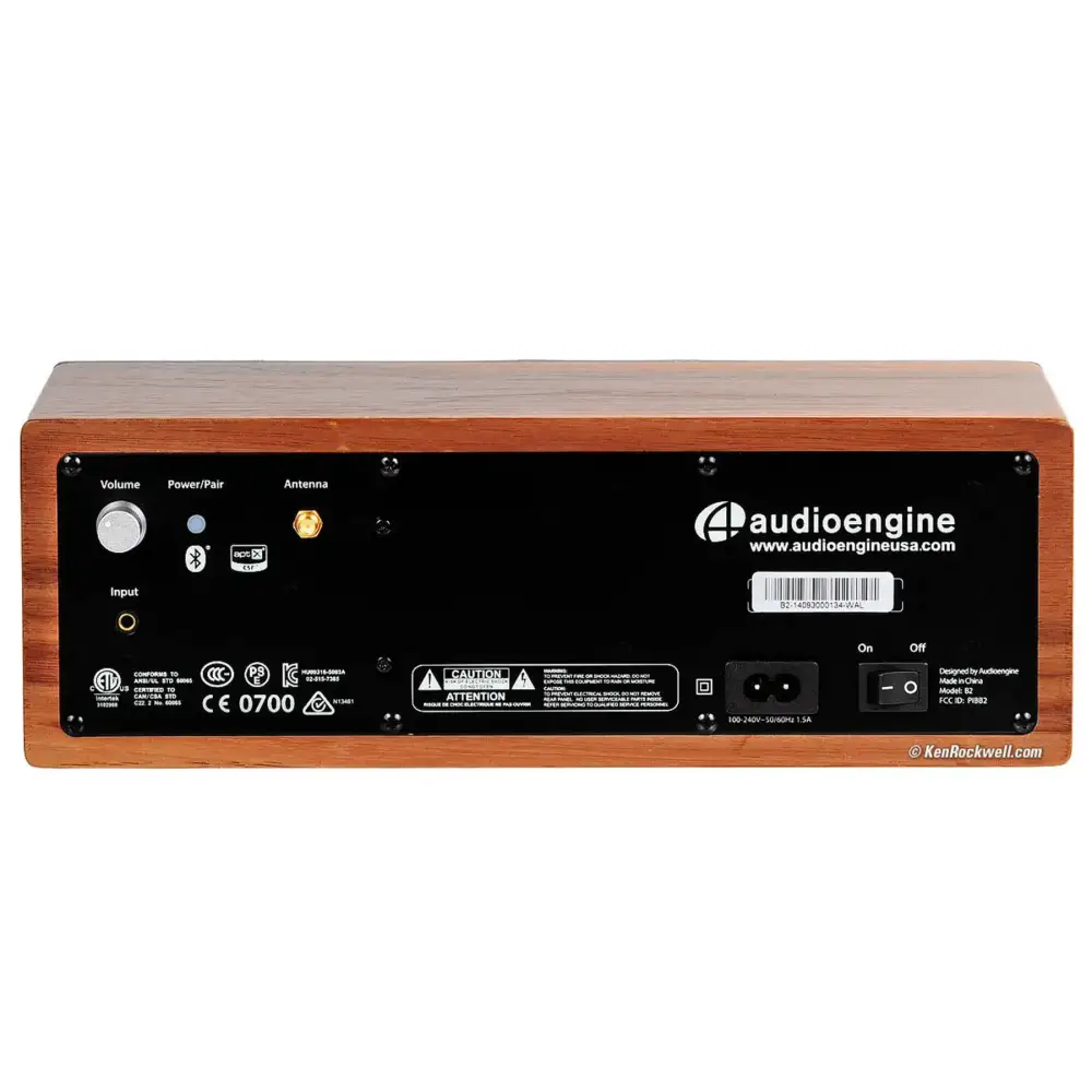 Audioengine B2 Bluetooth Hoparlör (Ceviz Ağacı)