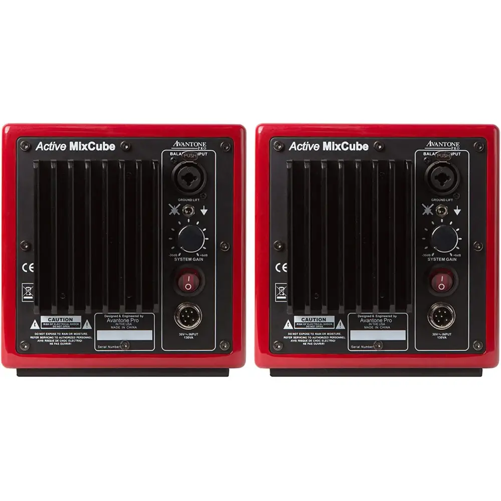 Avantone MixCubes Active Red Stüdyo Referans Hoparlör