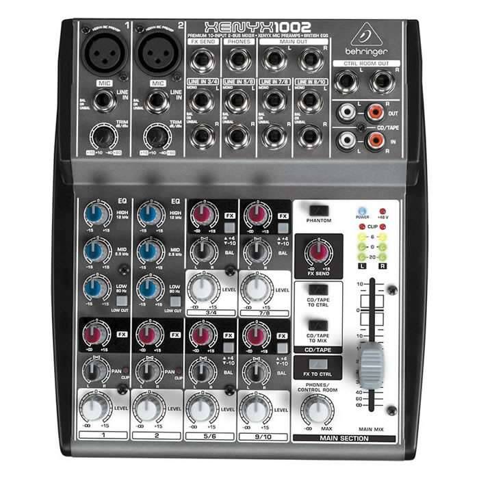 Behringer 1002 EU 10 Girişli Mikser