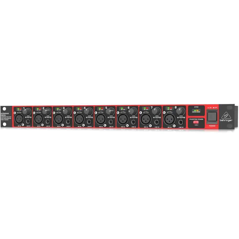 Behringer ADA8200 8x8 Mikrofon Preamfi