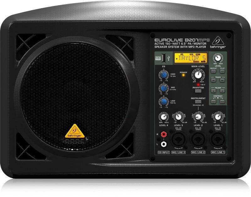 Behringer B207MP3 Kompakt PA Monitör