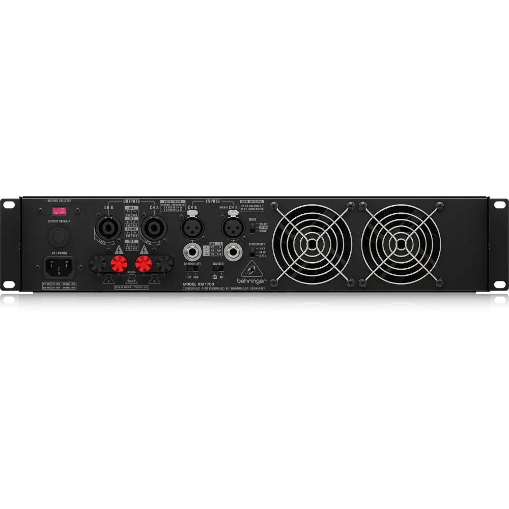 Behringer KM1700 1700 Watt Power Amfi