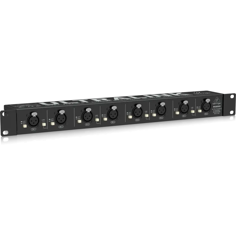 Behringer MS8000 8 Kanallı Ultra-Flexible Mikrofon Splitter