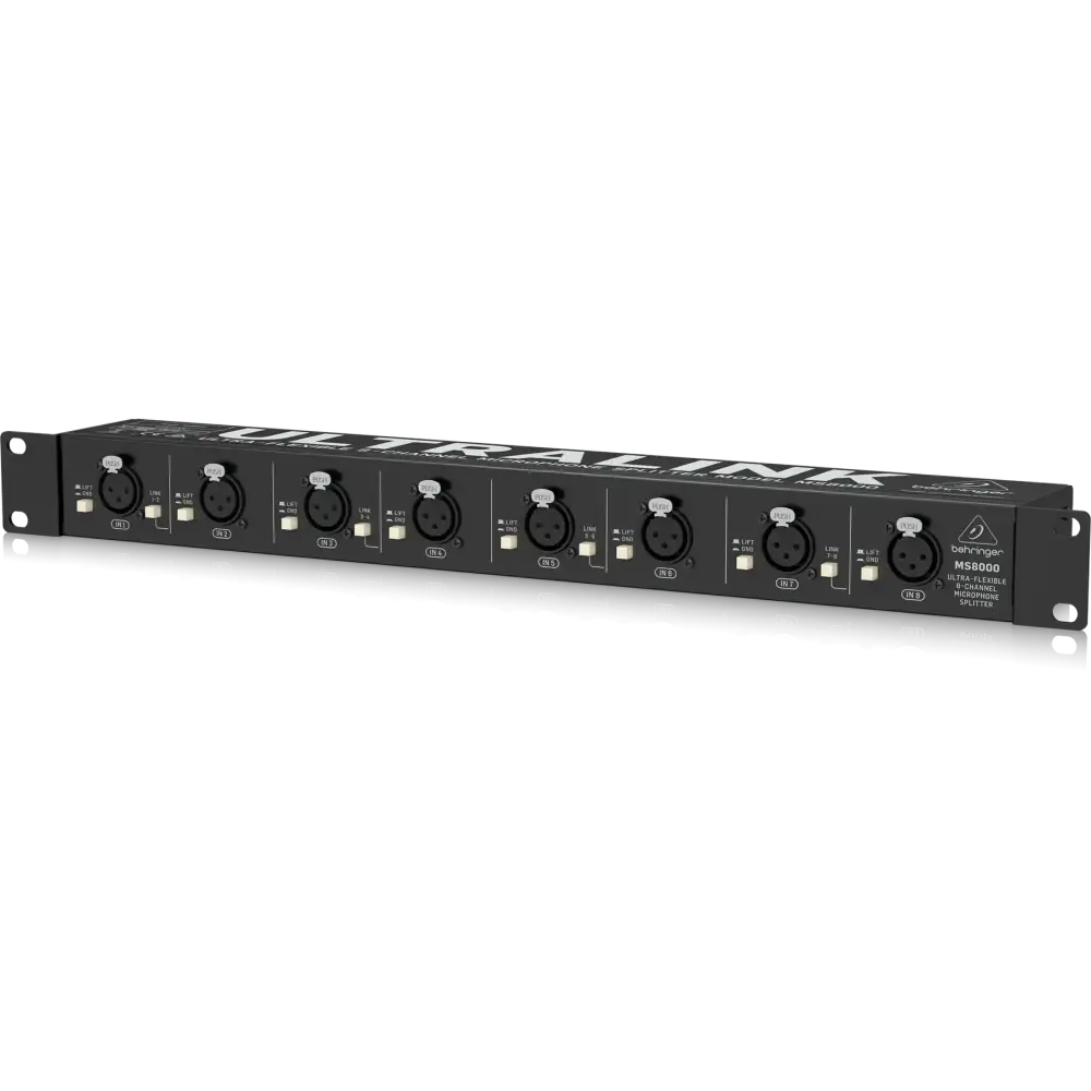 Behringer MS8000 8 Kanallı Ultra-Flexible Mikrofon Splitter