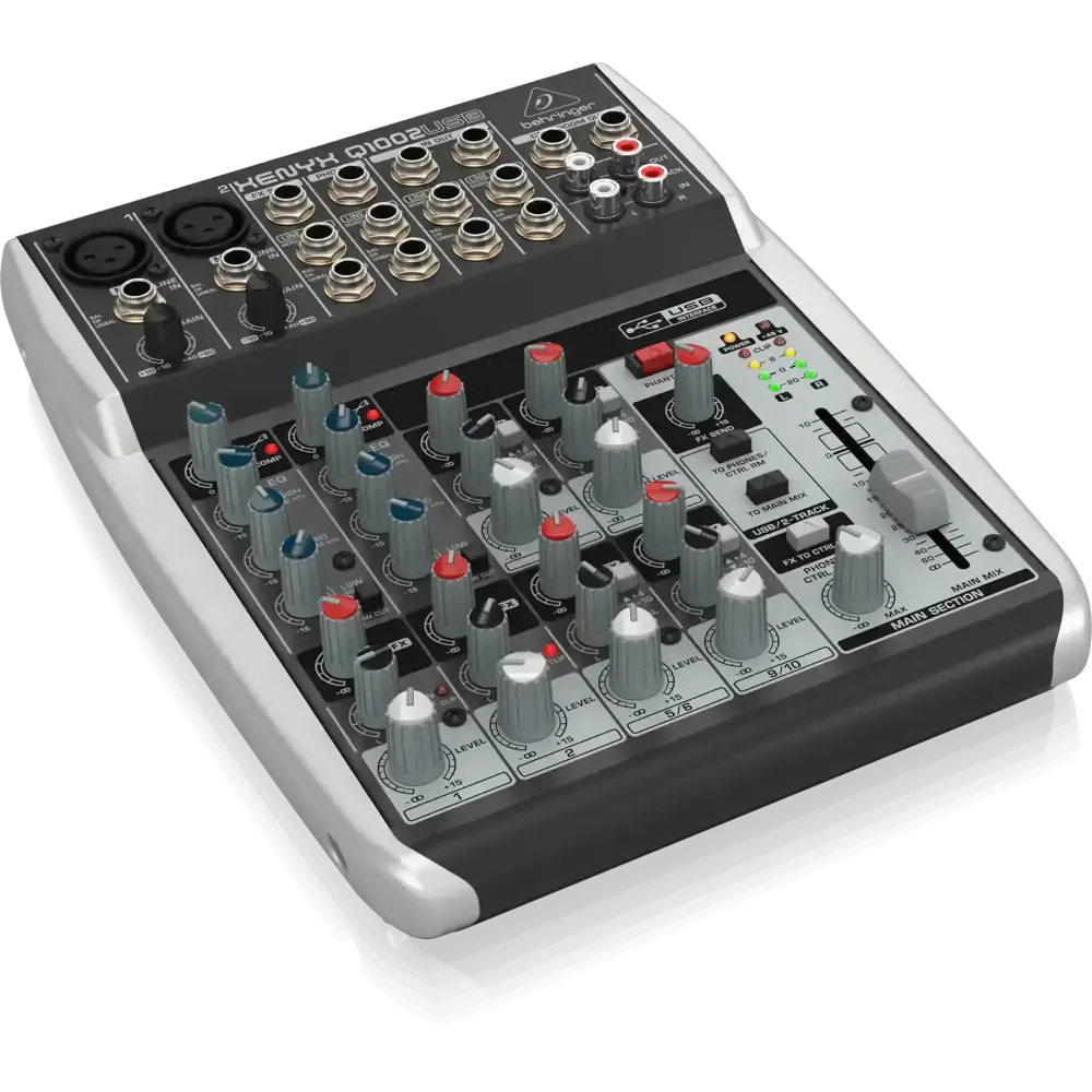 Behringer Q1002USB 10 Kanal Usb Mikser