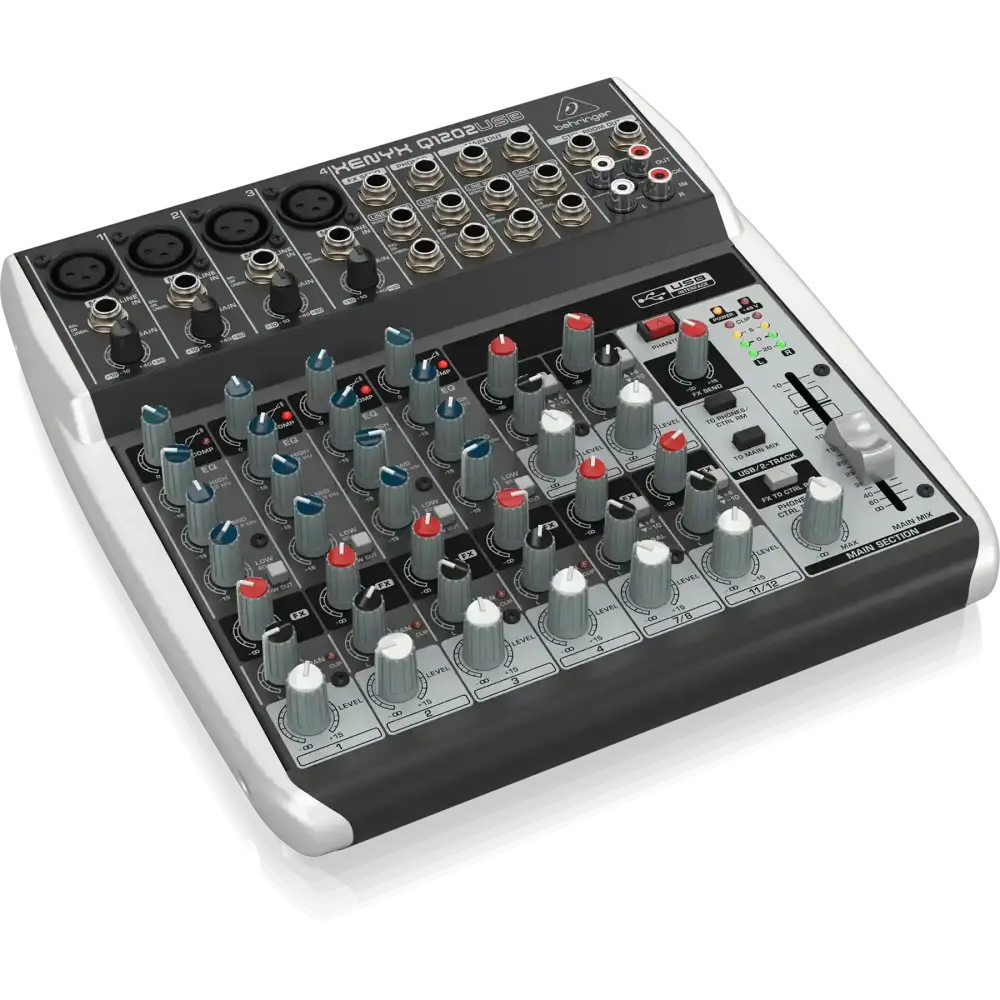 Behringer Q1202USB 12 Kanal Usb Mikser