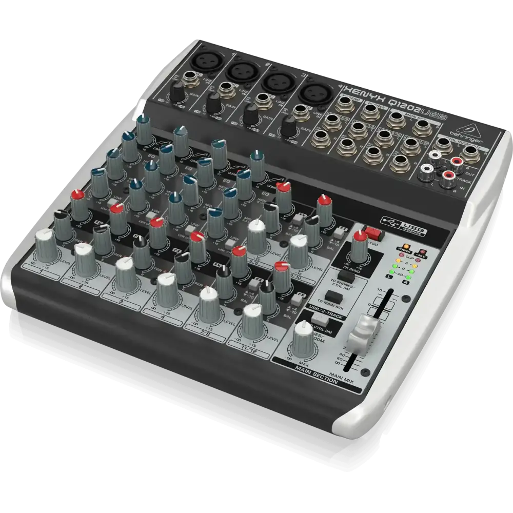 Behringer Q1202USB 12 Kanal Usb Mikser