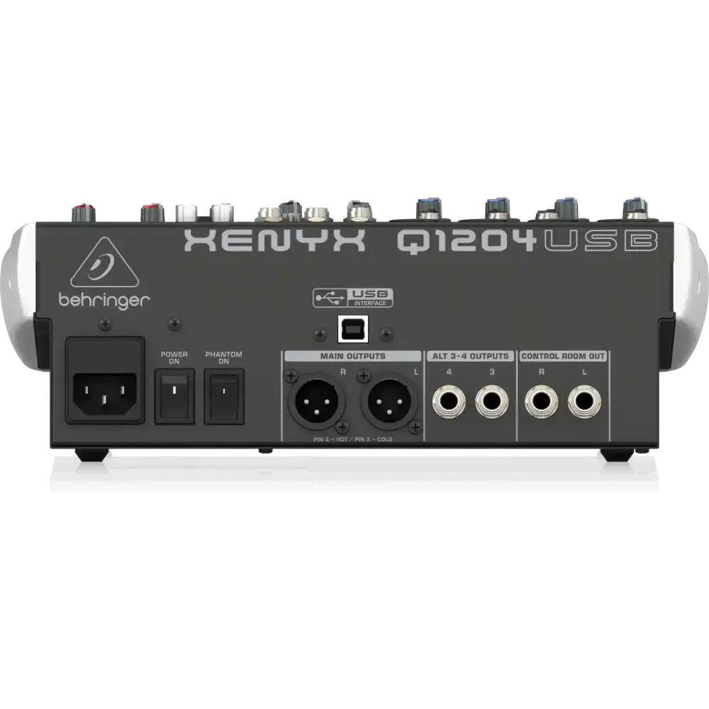 Behringer Q1204USB 12 Kanal Usb Mikser