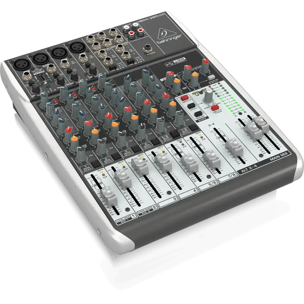 Behringer Q1204USB 12 Kanal Usb Mikser