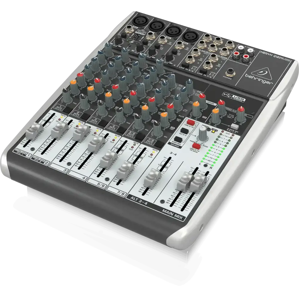 Behringer Q1204USB 12 Kanal Usb Mikser