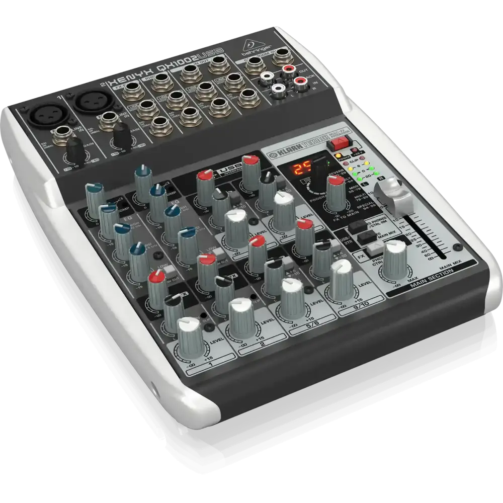 Behringer QX1002USB 10 Kanal Efektli Mikser