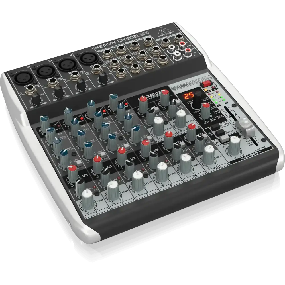 Behringer QX1202USB 12 Kanal Efektli Mikser