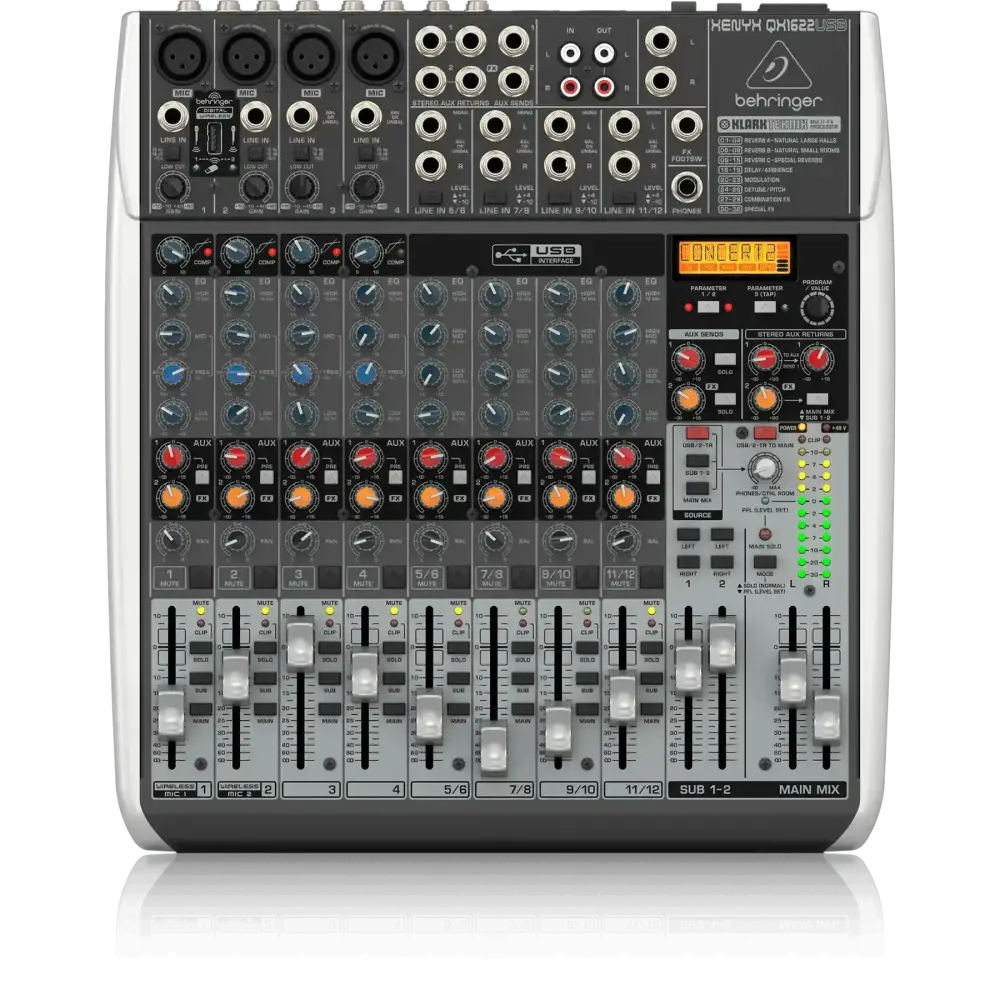 Behringer QX1622USB 16 Kanal Efektli Mikser